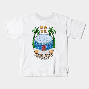 surf of my rules Kids T-Shirt